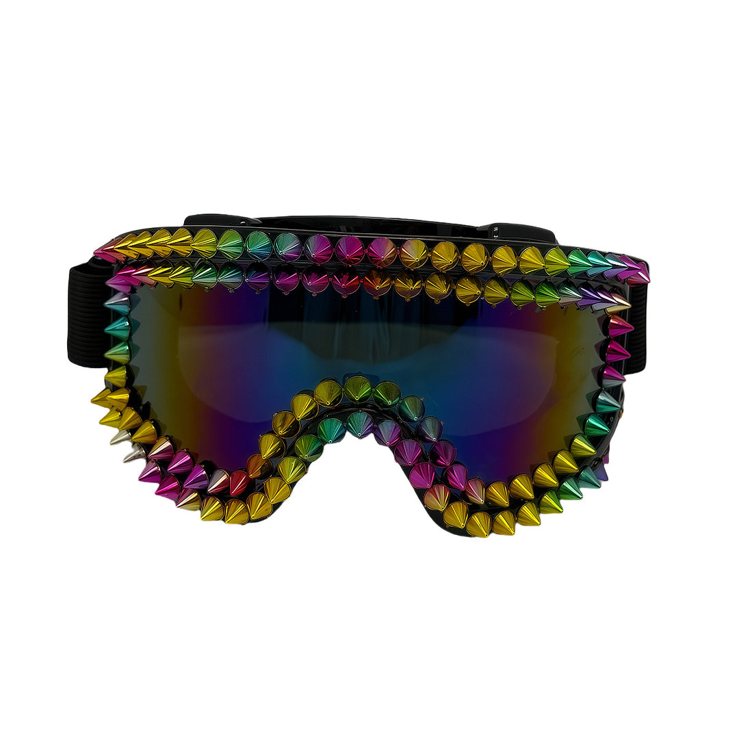 Ladies fashionable ski goggles with trendy stud design Stornfield