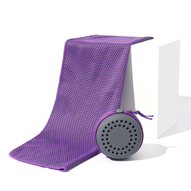 Ladies Cooling Microfiber Towel with Storage Case Stornfield