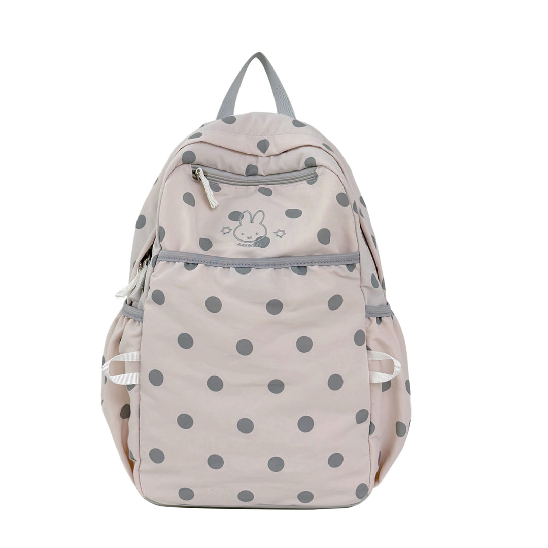 Fun Polka Dot Patterned Backpack Stornfield