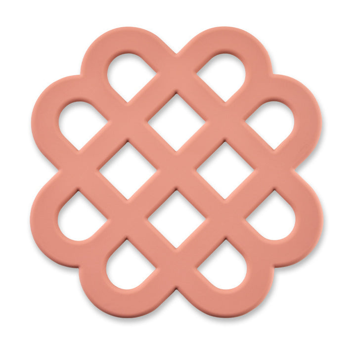 Heat-resistant silicone coaster with decorative design Stornfield