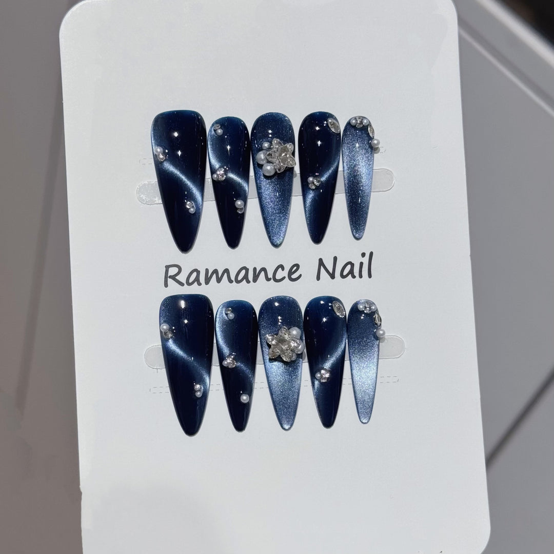 Decorative Press-On Nail Enhancements Stornfield