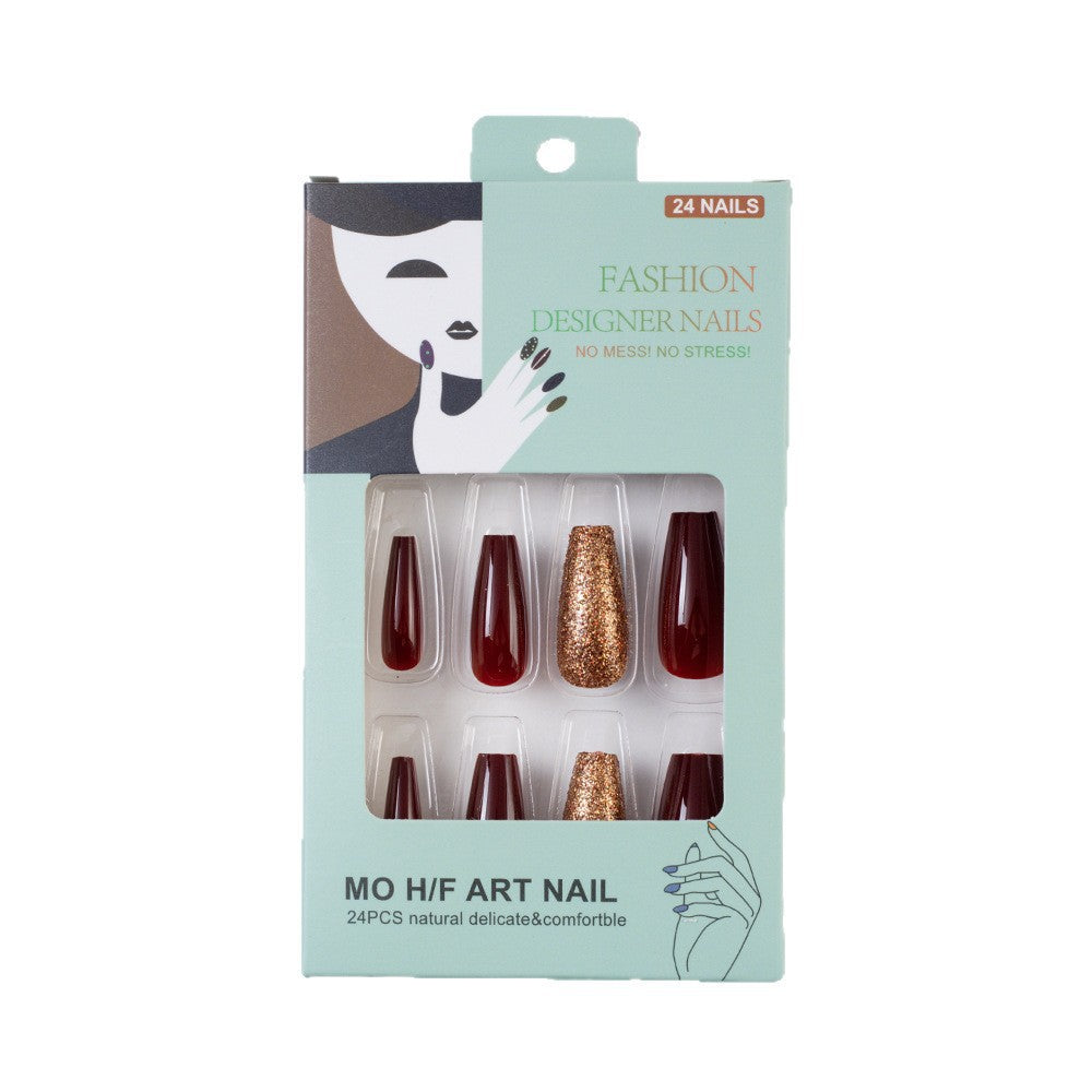 Glamorous Artificial Nail Set Stornfield