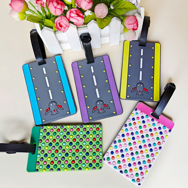 Unisex Creative Road-Themed Luggage Tag Stornfield