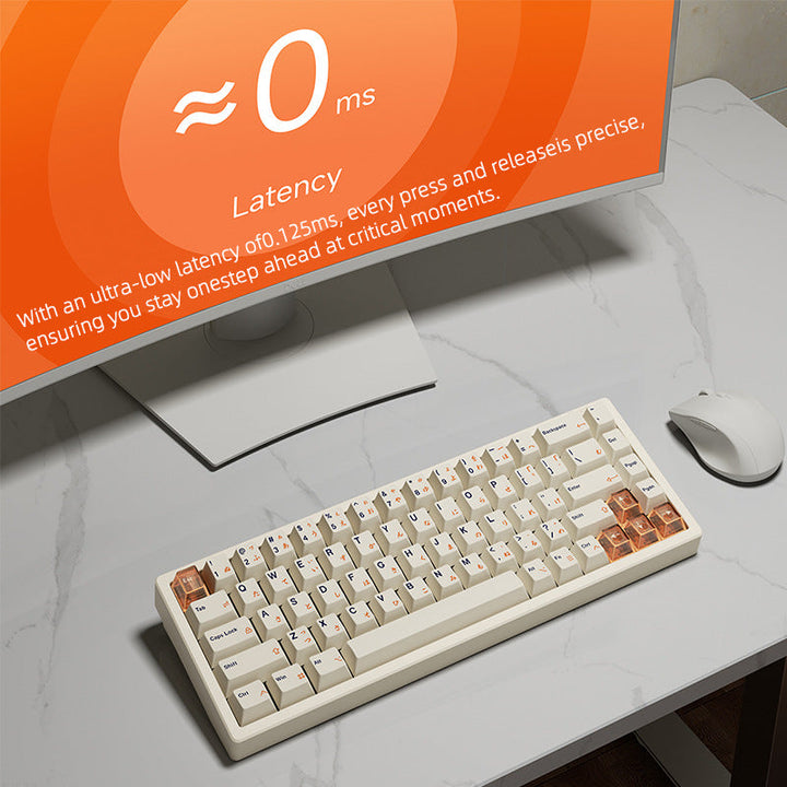 68-Key Mechanical Keyboard with Ultra-Responsive Switches Stornfield
