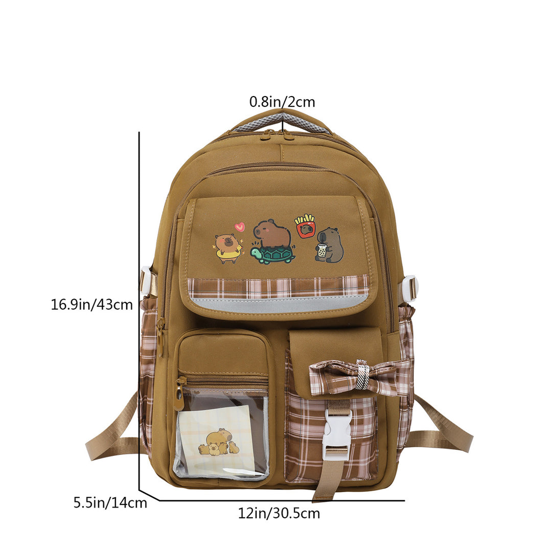 Backpack with Playful Animal Design Stornfield