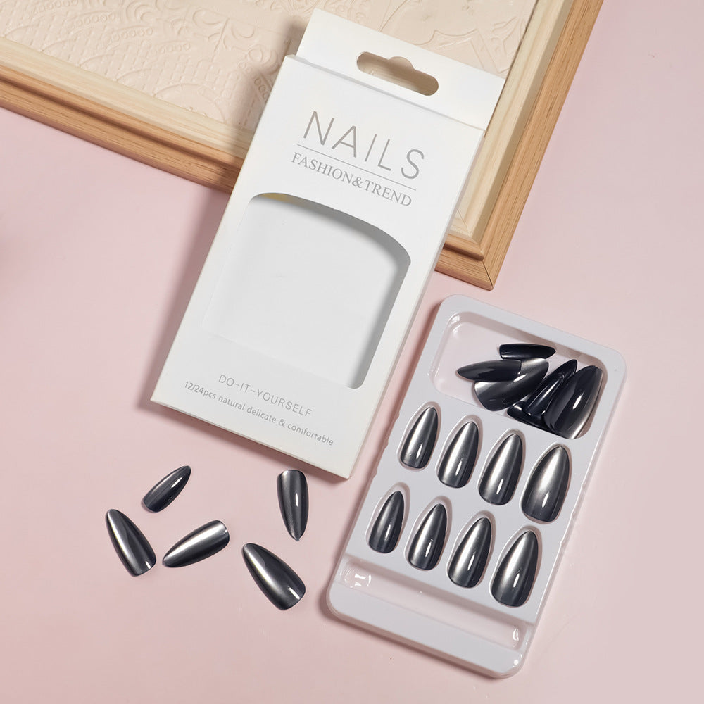 DIY Almond-Shaped Press-On Nail Set Stornfield
