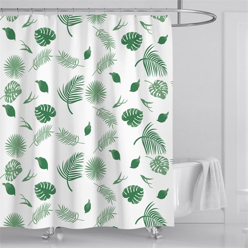 Floral Pattern Shower Curtain Stornfield