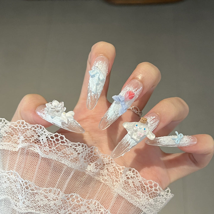 Stylish Stiletto Press-On Nail Extensions Stornfield