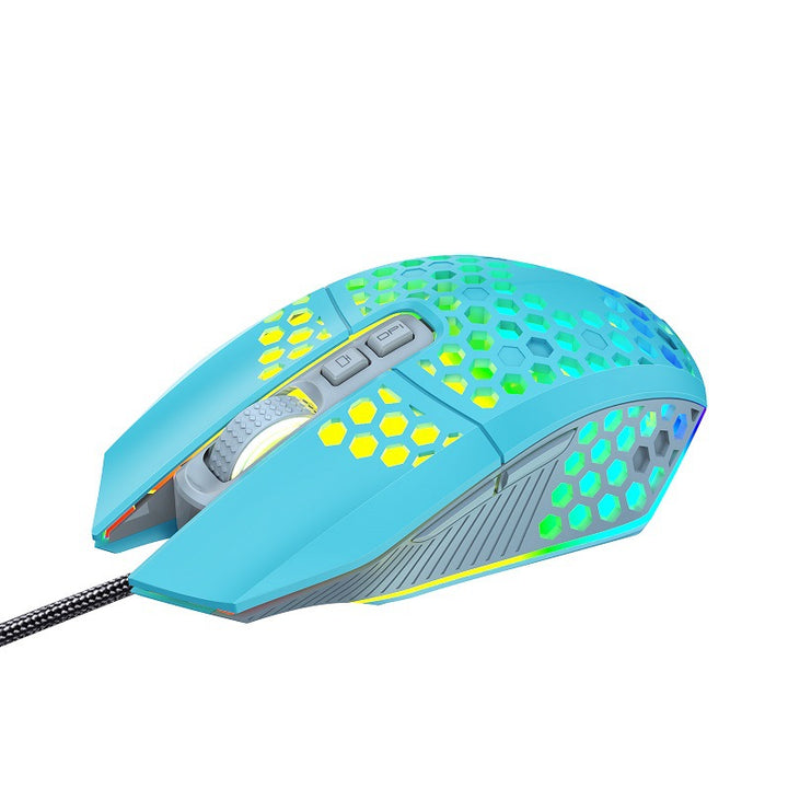 Gaming mouse with RGB lighting and ergonomic design Stornfield