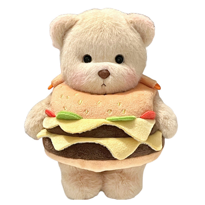Cuddly toy with hamburger application Stornfield
