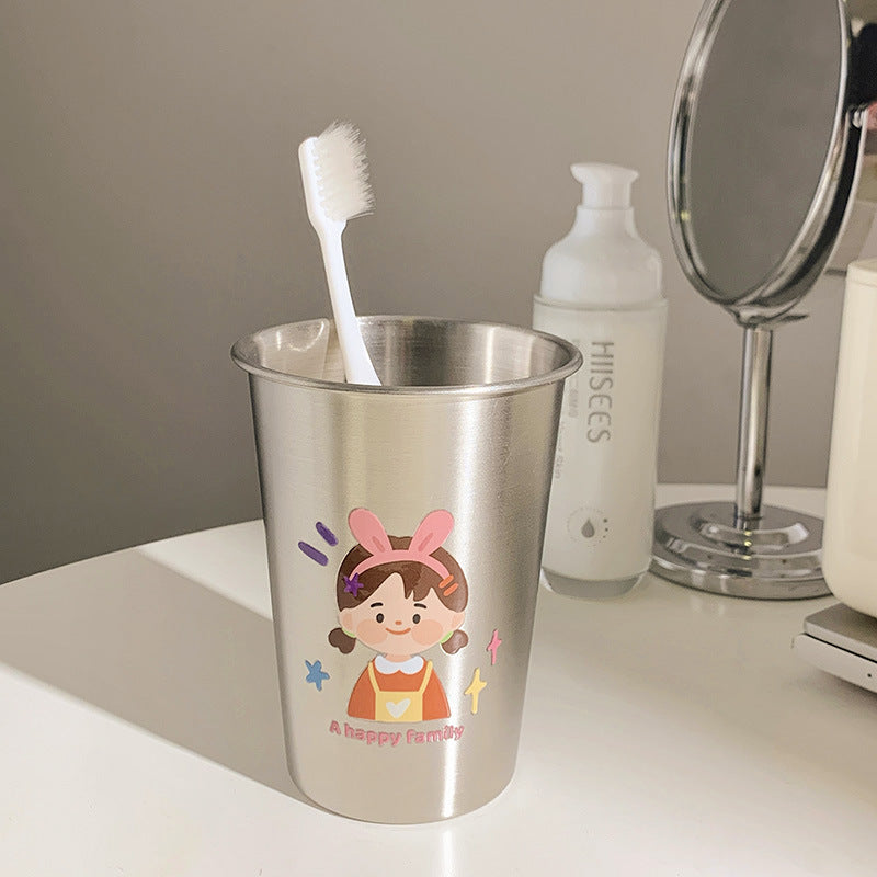 Stainless Steel Toothbrush Holder with Creative Children's Design Stornfield
