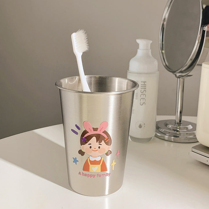 Stainless Steel Toothbrush Holder with Creative Children's Design Stornfield