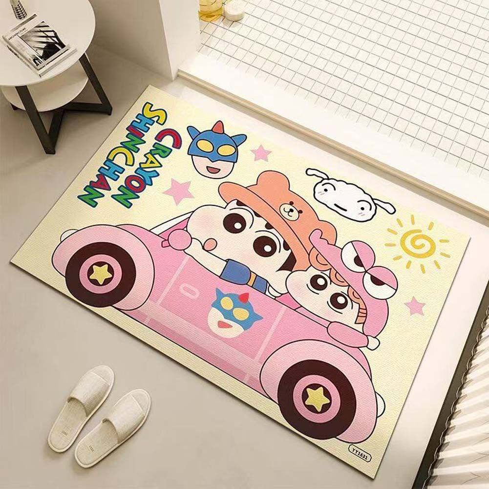 Cartoon-Themed Floor Mat