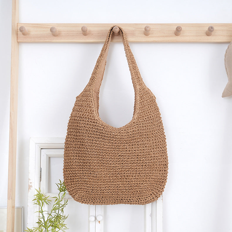 Hand-knotted cotton tote bag Stornfield