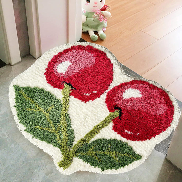Lemon Slice Shape Bath Mat Stornfield