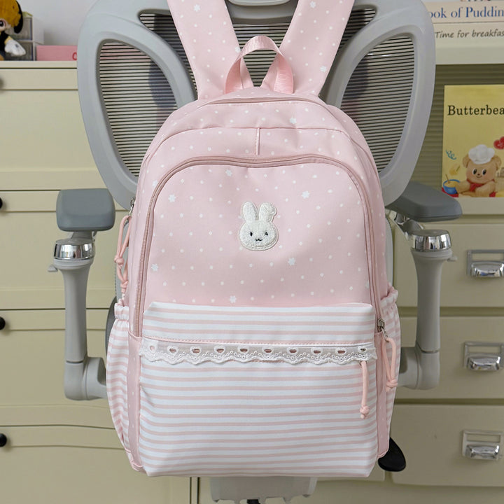Playful Bunny-Ear Casual Backpack Stornfield