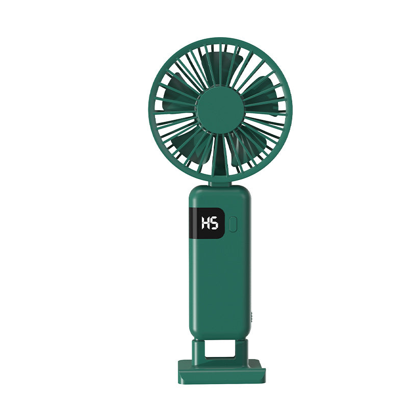 Women’s Portable Handheld Fan with LED Display Stornfield
