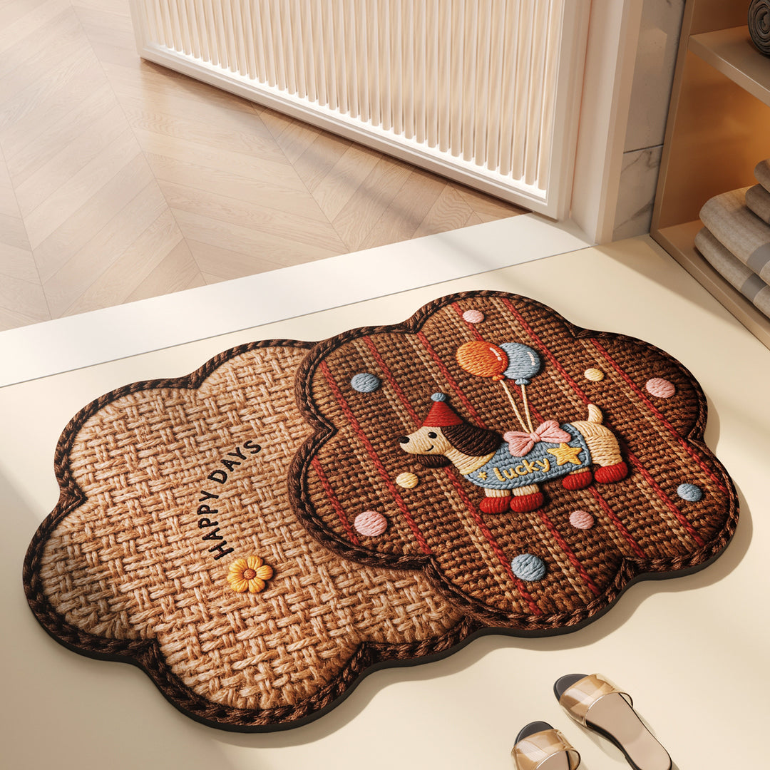 Floral Decorative Area Rug for Home
