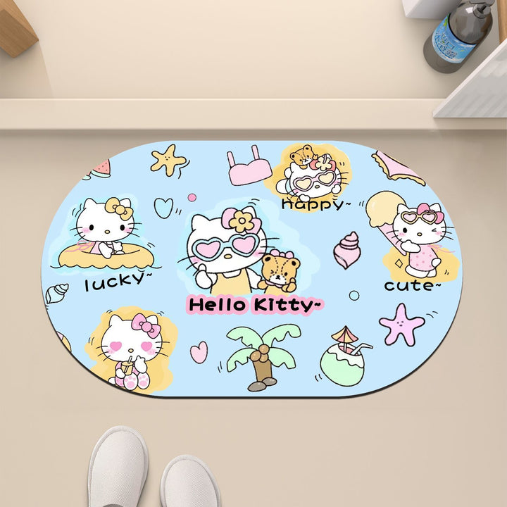 Cute Cartoon Character Bath Mat