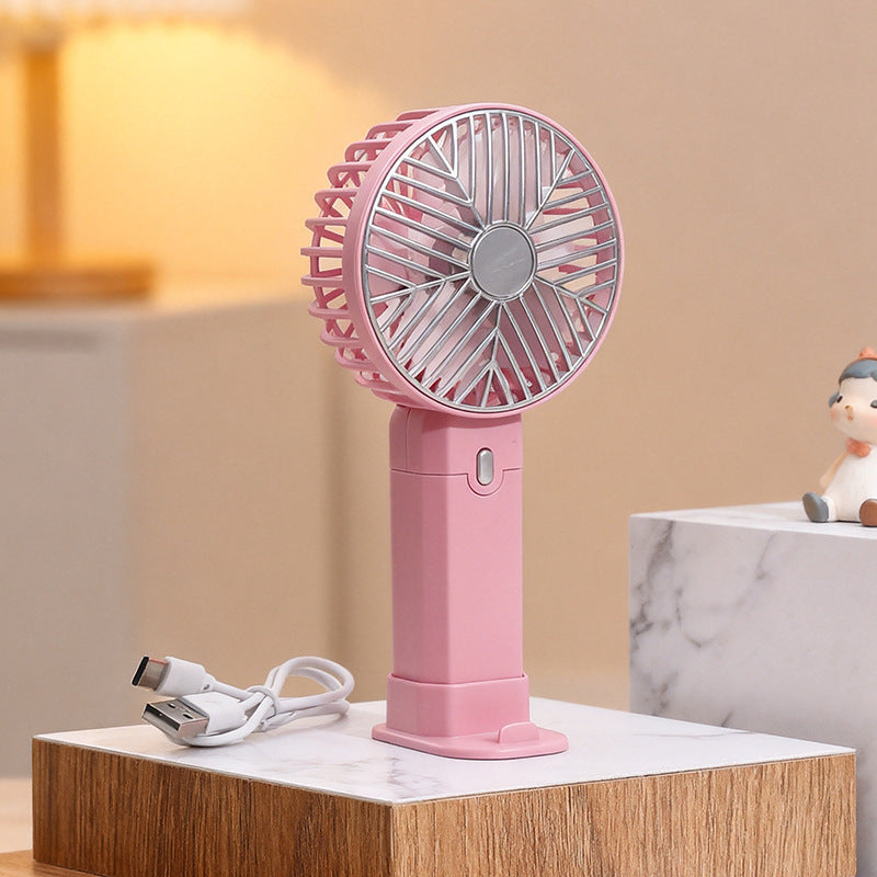 Women's Portable Hand Fan with Powerful Battery Function Stornfield