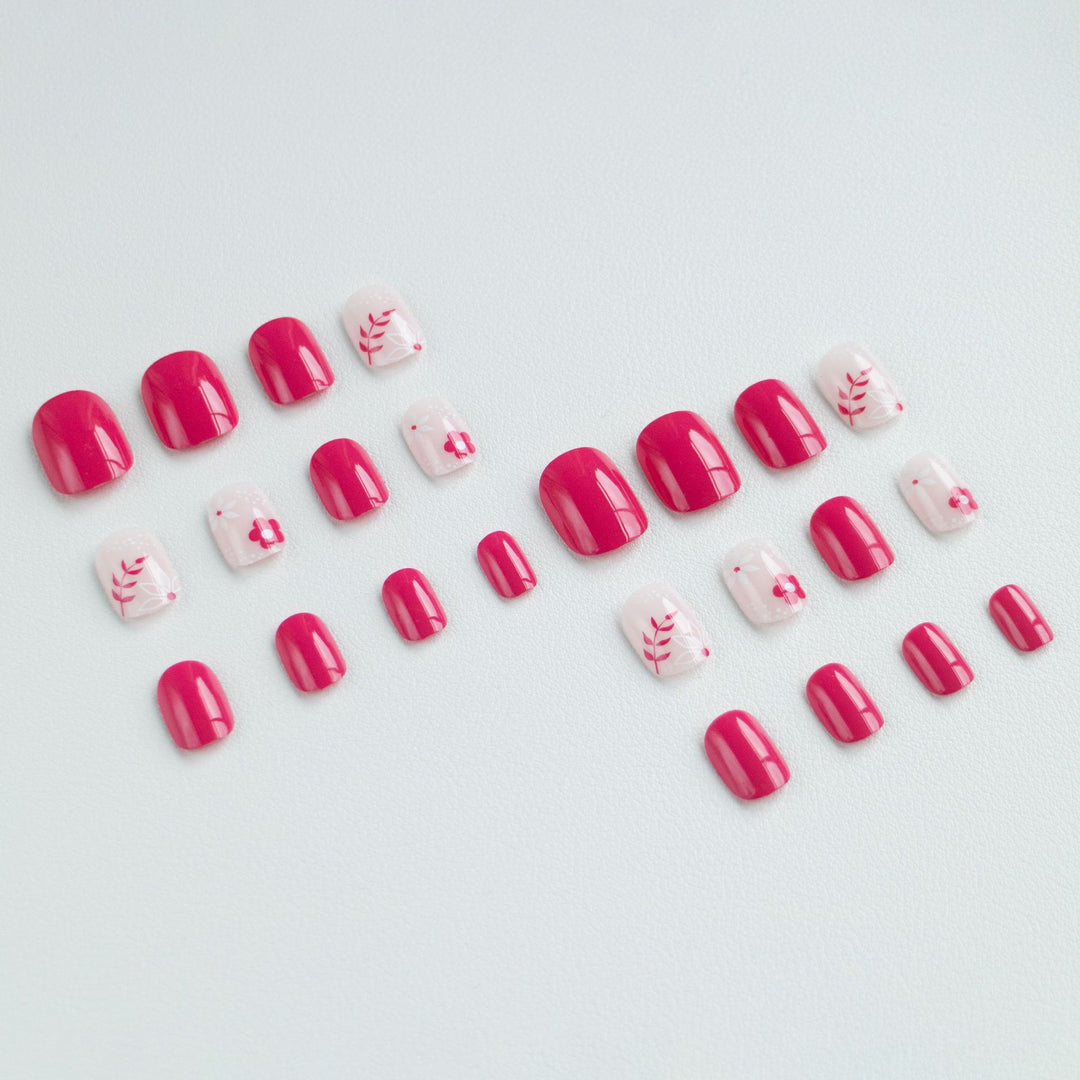 Floral Nail Art Kit