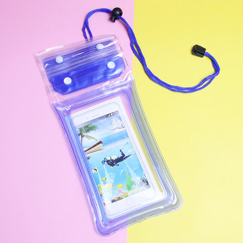 Unisex waterproof smartphone bag with flexible carrying strap Stornfield
