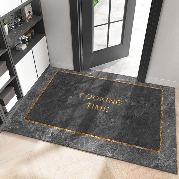 Elegant Abstract Design Floor Mat