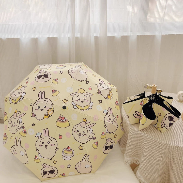 Women's Folding Umbrella with Playful Animal Design Stornfield