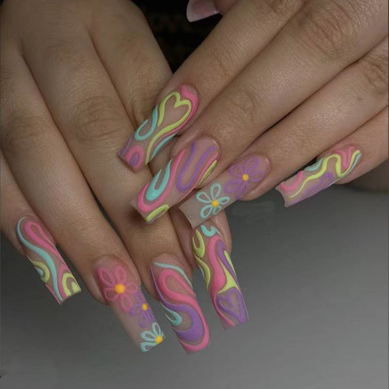 Artificial nails with creative design Stornfield