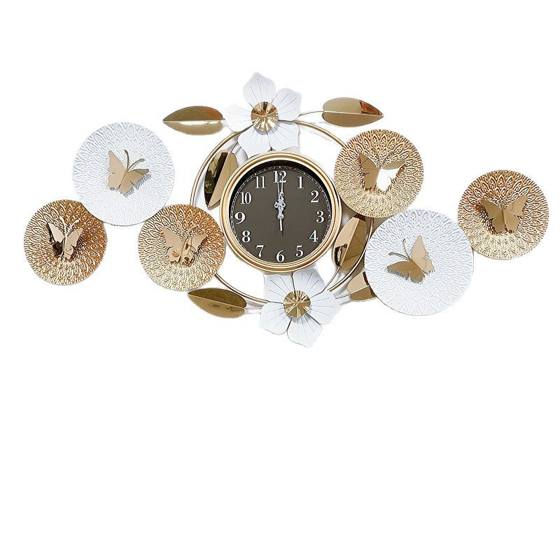 Decorative Butterfly Wall Clock Stornfield