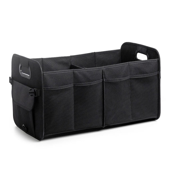 Organizer storage basket with side compartments Stornfield