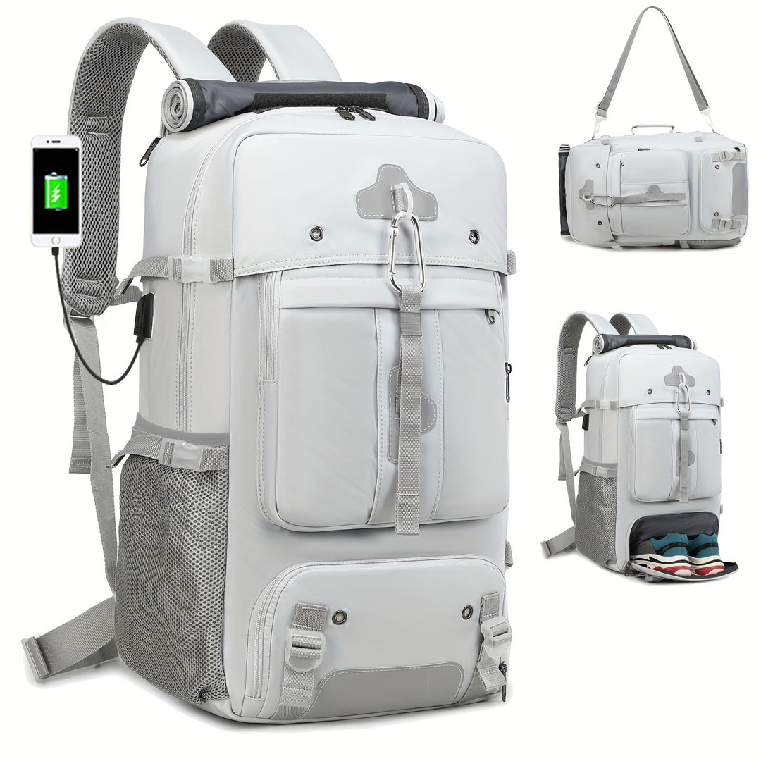 Unisex multifunctional backpack with integrated power bank function Stornfield
