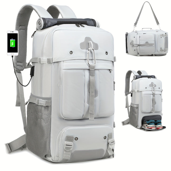 Unisex multifunctional backpack with integrated power bank function Stornfield
