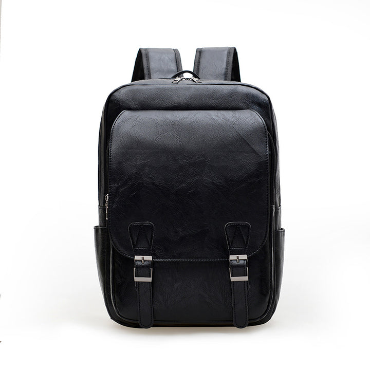 Classic Genuine Leather Laptop Backpack