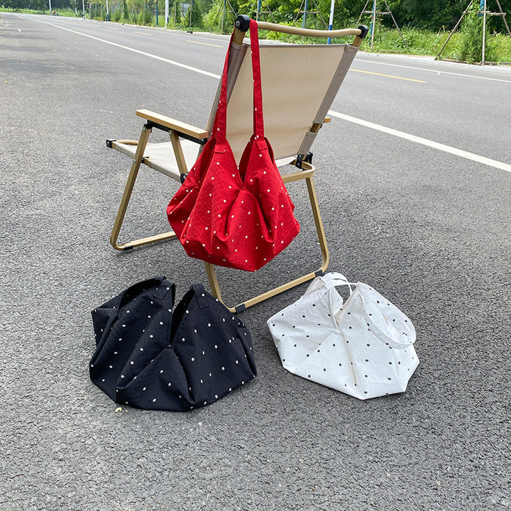 Stylish Dot Pattern Tote Bag
