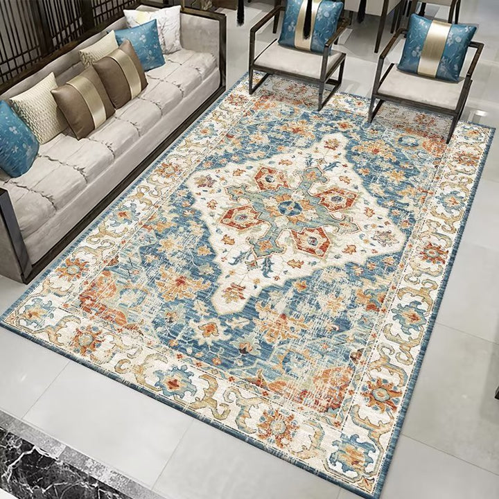 Luxurious Floral Pattern Area Rug