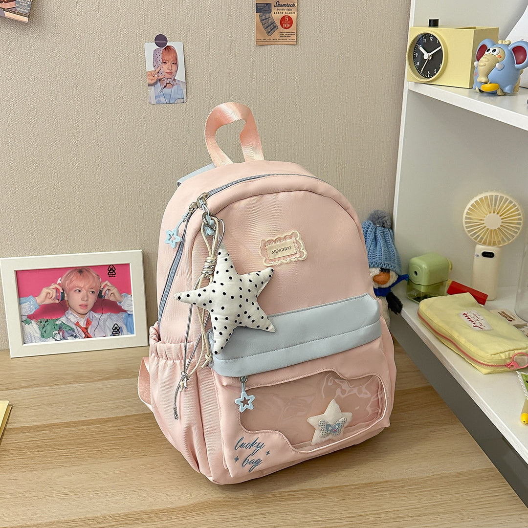 Fun Star-Embellished Backpack Stornfield
