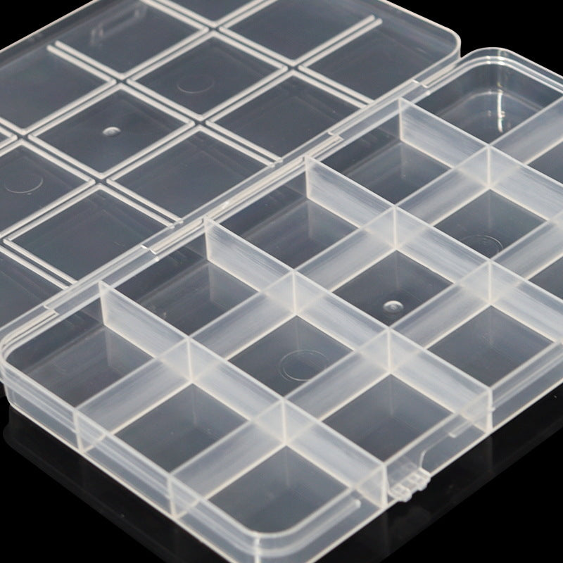 Multi-Compartment Clear Utility Storage Box Stornfield