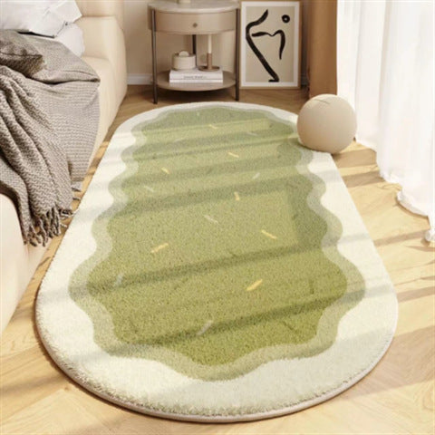 Playful Plush Patterned Area Rug