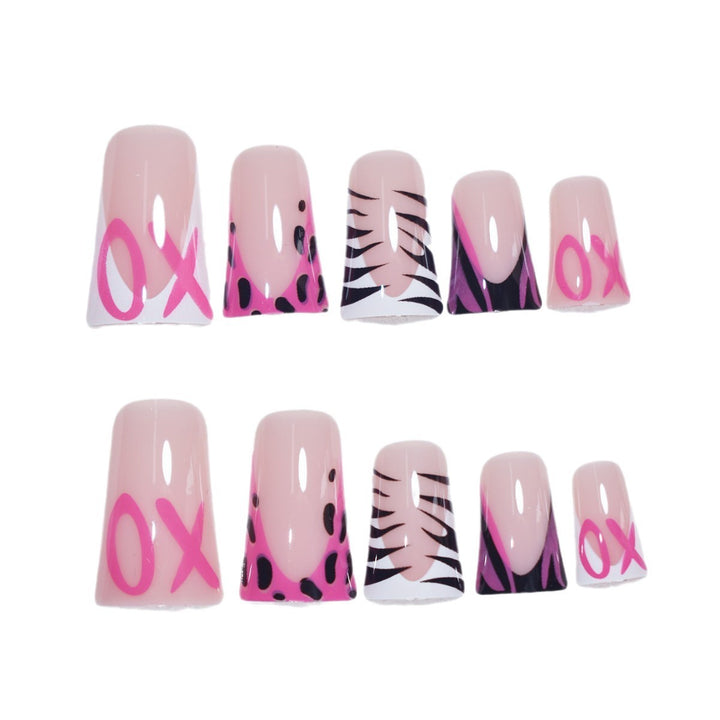 Creative Animal Print Nail Art Enhancements Stornfield