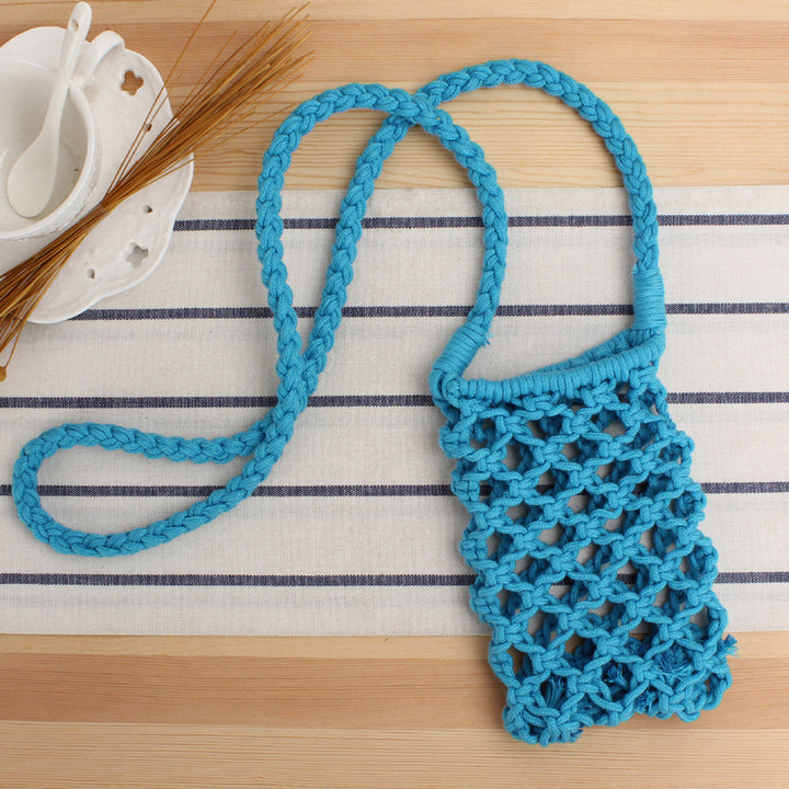 Macramé Shoulder Bag in Creative Net Design Stornfield