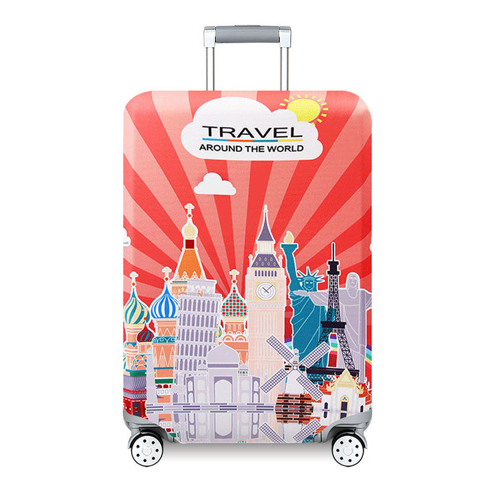 Women's Travel Suitcase with Colorful Floral Design Stornfield