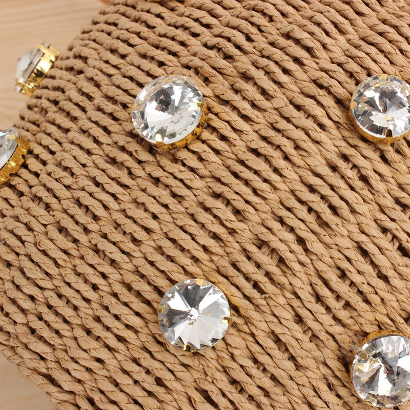 Handbag with crystal accents Stornfield