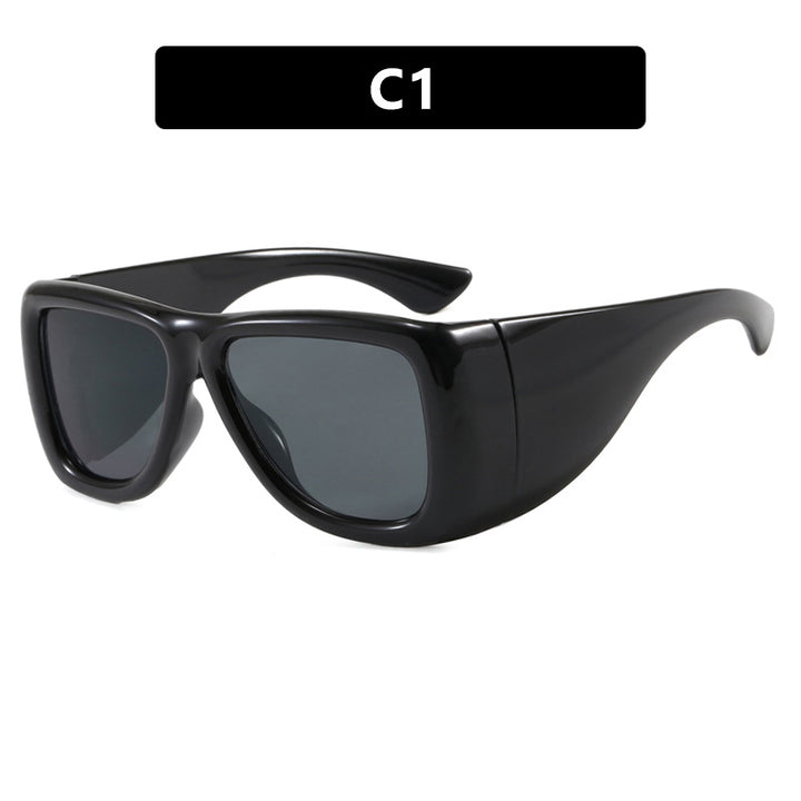 Ladies trendy oversized sunglasses with striking tortoiseshell design Stornfield