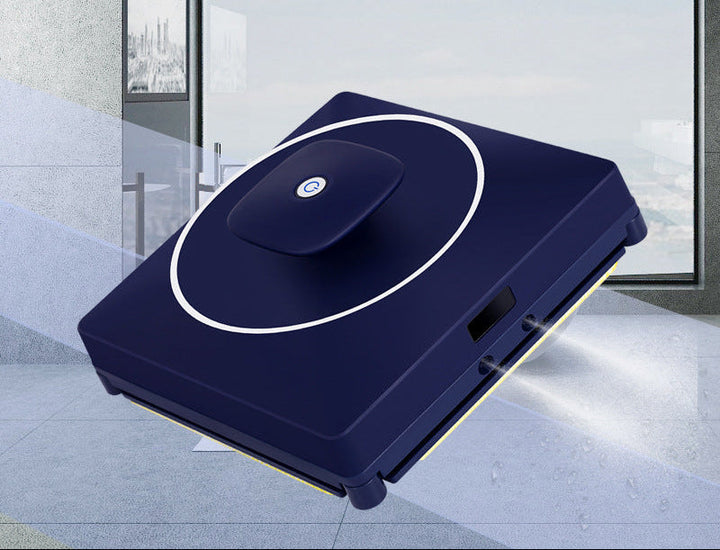 smart automatic robotic window cleaner with integrated spray and precision squeegee Stornfield