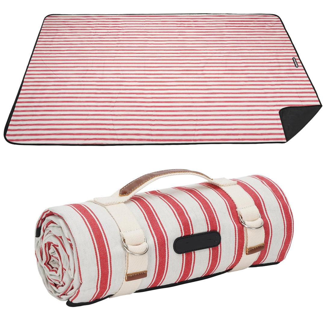 Unisex Picnic blanket with water-repellent underside and carrying handle Stornfield