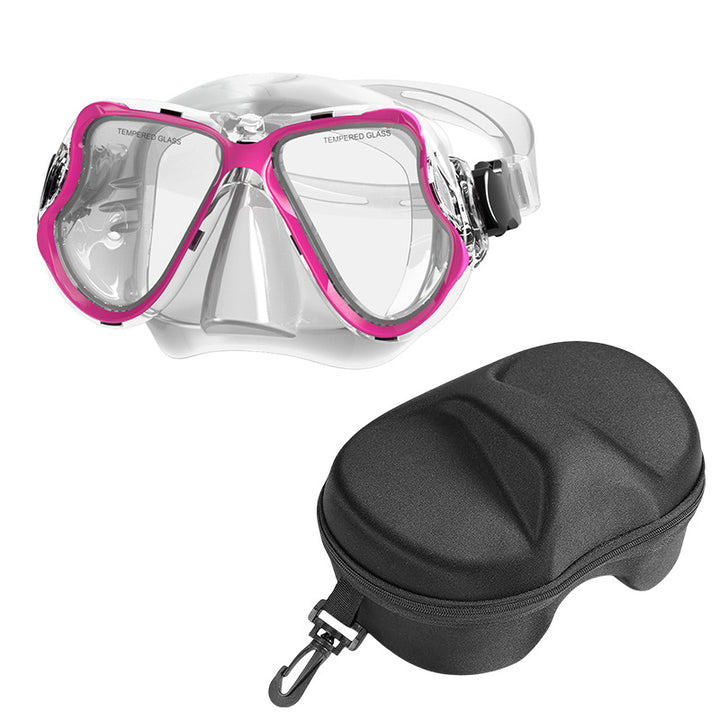 Diving mask with wide field of vision and comfortable wearing comfort Stornfield