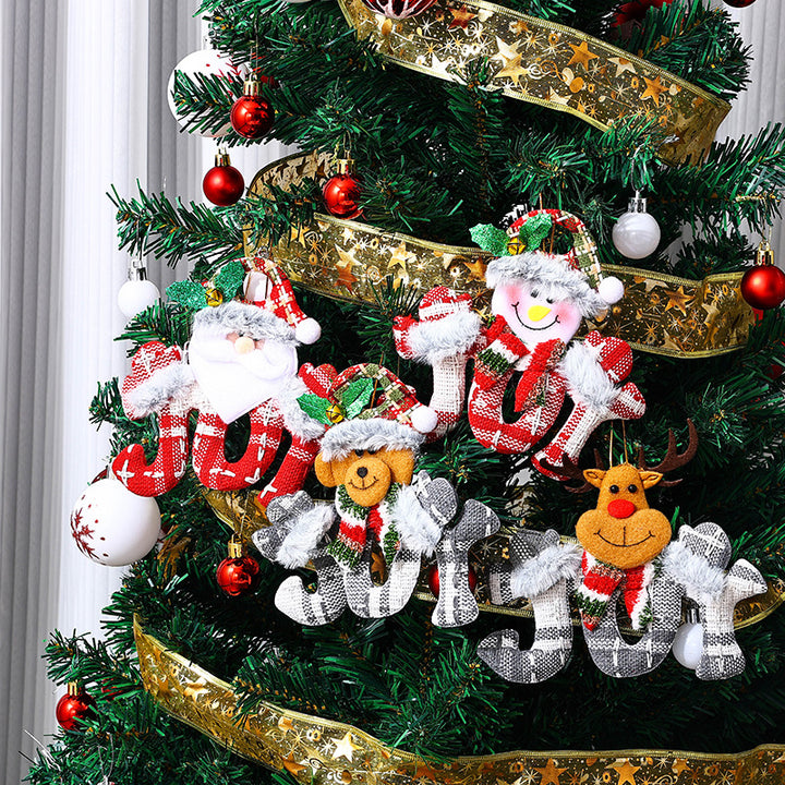 Cute Christmas tree ornament in snowman design Stornfield