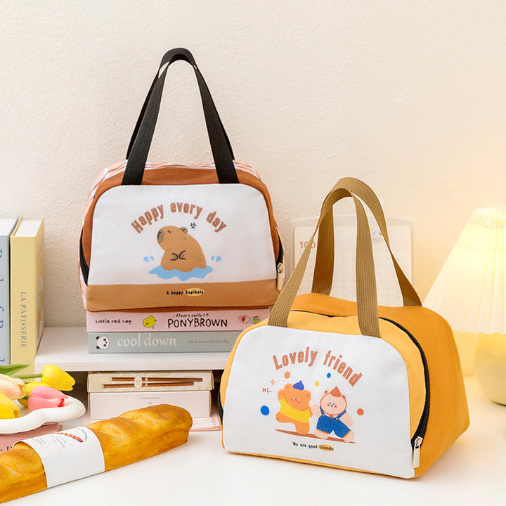 Fun-Themed Insulated Food Carrier