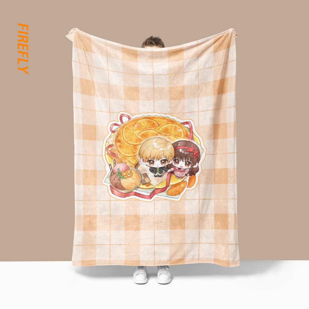 Plush Anime Character Blanket